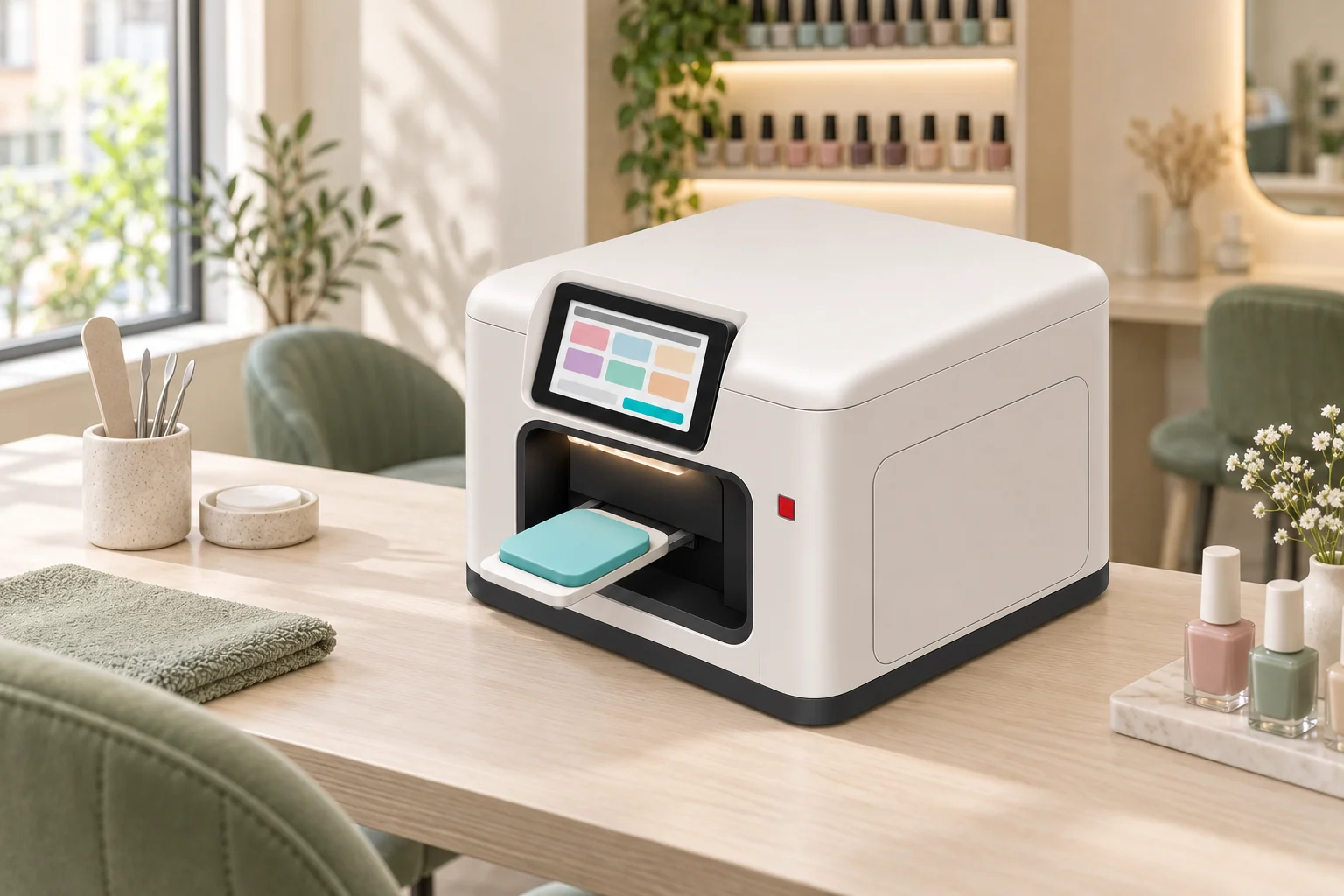 ARCUS Five-Finger Nail Printer — Application concept